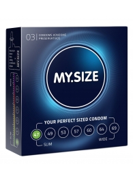 Презервативы MY.SIZE размер 47 - 3 шт. - My.Size - купить с доставкой в Пскове