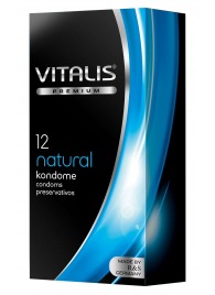 Классические презервативы VITALIS PREMIUM natural - 12 шт. - Vitalis - купить с доставкой в Пскове