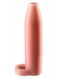 Телесная насадка Real Feel Enhancer XL - 17 см. - Pipedream - в Пскове купить с доставкой