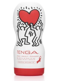 Мастурбатор Keith Haring Cup Deep Throat - Tenga - в Пскове купить с доставкой