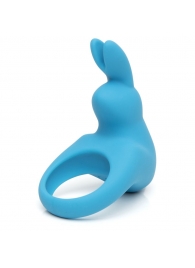 Голубое эрекционное виброкольцо Happy Rabbit Rechargeable Rabbit Cock Ring - Happy Rabbit - в Пскове купить с доставкой