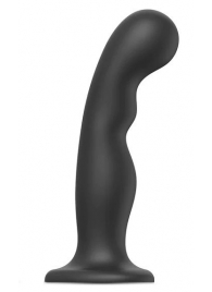 Черная насадка Strap-On-Me Dildo Plug P G size XXL - Strap-on-me - купить с доставкой в Пскове