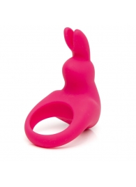 Розовое эрекционное виброкольцо Happy Rabbit Rechargeable Rabbit Cock Ring - Happy Rabbit - в Пскове купить с доставкой