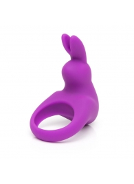 Фиолетовое эрекционное виброкольцо Happy Rabbit Rechargeable Rabbit Cock Ring - Happy Rabbit - в Пскове купить с доставкой