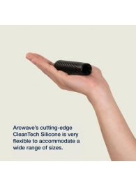 Черный двусторонний мастурбатор Arcwave Ghost Pocket Stroker - Arcwave - в Пскове купить с доставкой