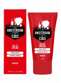 Крем-пролонгатор CBD from Amsterdam Delay Cream - 50 мл. - Shots Media BV - купить с доставкой в Пскове