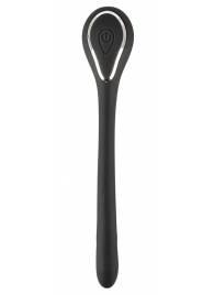 Черный гибкий уретральный стимулятор с вибрацией Vibrating Bendable Dilator - 13,5 см. - Orion - купить с доставкой в Пскове Черный гибкий уретральный стимулятор с вибрацией Vibrating Bendable Dilator - 13,5 см. - Orion - купить с доставкой в Пскове
