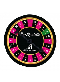 Настольная игра-рулетка Sex Roulette Love   Marriage - Tease&Please - купить с доставкой в Пскове