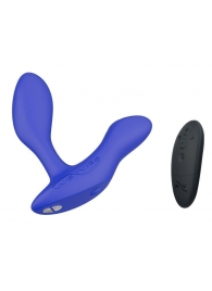 Синий анальный вибратор We-Vibe Vector+ - We-vibe - в Пскове купить с доставкой
