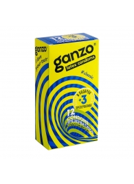 Классические презервативы с обильной смазкой Ganzo Classic - 15 шт. - Ganzo - купить с доставкой в Пскове