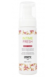 Органическая интимная очищающая пенка Intime Fresh - 150 мл. - Exsens - купить с доставкой в Пскове