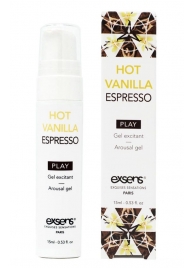 Возбуждающий гель Hot Vanilla Espresso Arousal Gel - 15 мл. - Exsens - купить с доставкой в Пскове