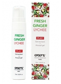 Возбуждающий гель Fresh Ginger Lychee Arousal Gel - 15 мл. - Exsens - купить с доставкой в Пскове