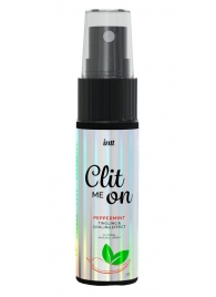 Клиторальный возбуждающий спрей Clit Me On Peppermint - 12 мл. - INTT - купить с доставкой в Пскове
