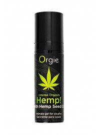 Возбуждающий интимный гель для пар ORGIE Hemp Intense Orgasm - 15 мл. - ORGIE - купить с доставкой в Пскове