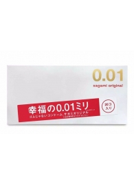 Ультратонкие презервативы Sagami Original 0.01 - 20 шт. - Sagami - купить с доставкой в Пскове