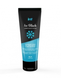 Лубрикант на водной основе Ice Black с ледяным эффектом - 50 мл. - INTT - купить с доставкой в Пскове