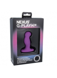 Фиолетовая вибровтулка Nexus G-Play+ M - Nexus Range - в Пскове купить с доставкой