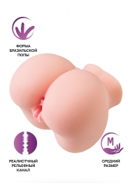 Реалистичный мастурбатор Giovanna - ToyFa - в Пскове купить с доставкой