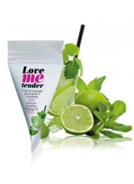 Съедобное согревающее массажное масло Love Me Tender Mojito с ароматом мохито - 10 мл. - Love to Love - купить с доставкой в Пскове