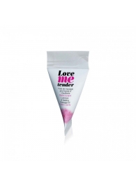 Съедобное согревающее массажное масло Love Me Tender Cotton Candy с ароматом сладкой ваты - 10 мл. - Love to Love - купить с доставкой в Пскове