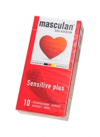 Презервативы Masculan Sensitive plus - 10 шт. - Masculan - купить с доставкой в Пскове