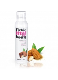 Массажная хрустящая пенка Tickle My Body Sweet Almonds с ароматом миндаля - 150 мл. - Love to Love - купить с доставкой в Пскове