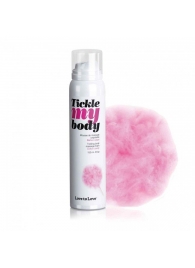 Массажная хрустящая пенка Tickle My Body Cotton Candy с ароматом сладкой ваты - 150 мл. - Love to Love - купить с доставкой в Пскове