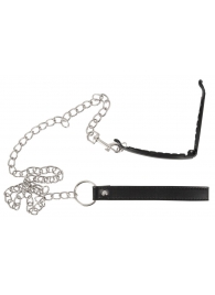 Зажим для половых губ с поводком Pussy Clamp With A Leash - Orion - купить с доставкой в Пскове