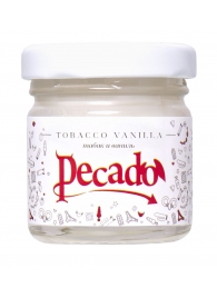 Массажная свеча Tobacco Vanilla - 35 мл. - Pecado - купить с доставкой в Пскове