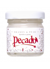 Массажная свеча Brandy   Pear - 35 мл. - Pecado - купить с доставкой в Пскове