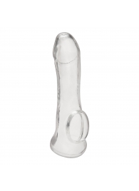 Прозрачная насадка на пенис Transparent Penis Enhancing Sleeve Extension - 15,9 см. - BlueLine - в Пскове купить с доставкой