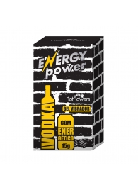 Стимулирующий гель для двоих Energy Power с эффектом вибрации - 15 гр. - HotFlowers - купить с доставкой в Пскове