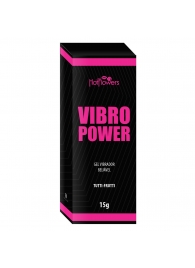 Жидкий вибратор Vibro Power со вкусом тутти-фрутти - 15 гр. - HotFlowers - купить с доставкой в Пскове