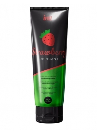 Смазка на водной основе с ароматом клубники Strawberry Lubricant - 100 мл. - INTT - купить с доставкой в Пскове