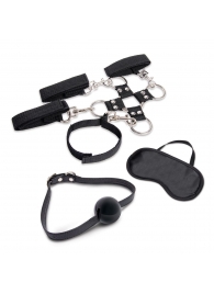 Набор для фиксации из 7 предметов Hogtie   Ball Gag Kit - Lux Fetish - купить с доставкой в Пскове