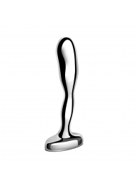 Стальной стимулятор простаты Stainless Steel Prostate Plug - 11,5 см. - b-Vibe - в Пскове купить с доставкой