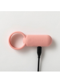 Коралловое эрекционное кольцо Iroha SVR Coral Pink - Tenga - в Пскове купить с доставкой
