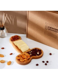 Деревянное блюдо для подачи в форме члена (32,5 х 20 х 1,7 см) - Сима-Ленд - купить с доставкой в Пскове