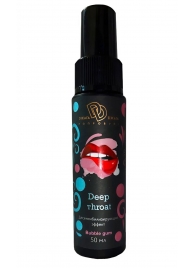 Спрей для горла Deep Throat с десенсибилизирующим эффектом и вкусом бабл-гам - 50 мл. - БиоМед - купить с доставкой в Пскове