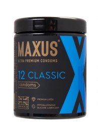 Классические презервативы MAXUS Classic - 12 шт. - Maxus - купить с доставкой в Пскове