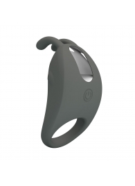 Серое эрекционное кольцо с вибрацией Master Ring - Baile - в Пскове купить с доставкой