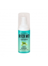 Жидкий вибратор Nuei Rock Me! с ароматом мяты - 20 мл. - Nuei cosmetics - купить с доставкой в Пскове