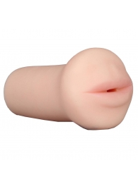 Нежный мастурбатор-ротик REALSTUFF 5INCH MASTURBATOR BJ - Dream Toys - в Пскове купить с доставкой