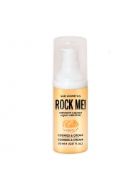 Жидкий вибратор Nuei Rock Me! с ароматом печенья и сливок - 20 мл. - Nuei cosmetics - купить с доставкой в Пскове