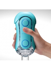 Голубой мастурбатор Tenga Flip ORB Ocean - Tenga - в Пскове купить с доставкой