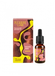 Капли с согревающим эффектом Passion Drips Warming - 15 мл. - Pleasure Lab - купить с доставкой в Пскове