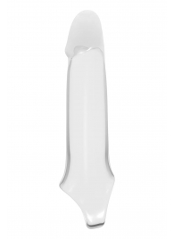 Прозрачная насадка-удлинитель 7.6’’ Extender With Ball Strap - 20,5 см. - Dream Toys - в Пскове купить с доставкой