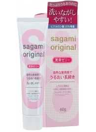 Гель-смазка на водной основе Sagami Original - 60 гр. - Sagami - купить с доставкой в Пскове