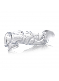 Прозрачная насадка для увеличения члена 2 Inch Clear Extender Sleeve - XR Brands - в Пскове купить с доставкой